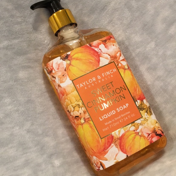 Taylor Finch Australia Sweet Cinnamon Pumpkin Scented Hand Soap XL 24 oz NWT - Picture 13 of 15